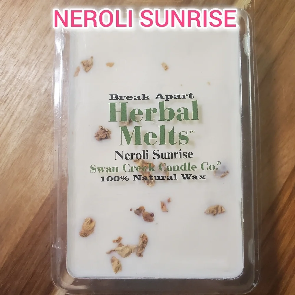 NEROLI SUNRISE by SWAN CREEK CANDLE CO Herbal Melts 100% Natural Wax 5.25 oz NWT